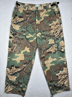 Northwest Territory Camo Cargo Pants Men 40x31 Gorpcore Streetwear Baggy Hunting